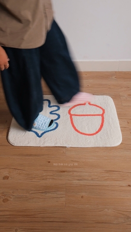 Thảm chân thỏ và hạt dẻ