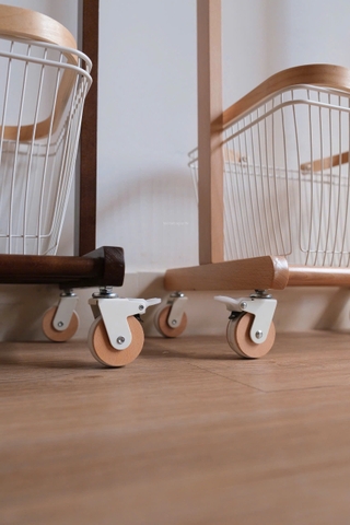 Rack gỗ treo quần áo 08