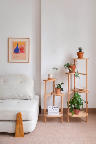 Đôn kê chậu cây 04 full gỗ