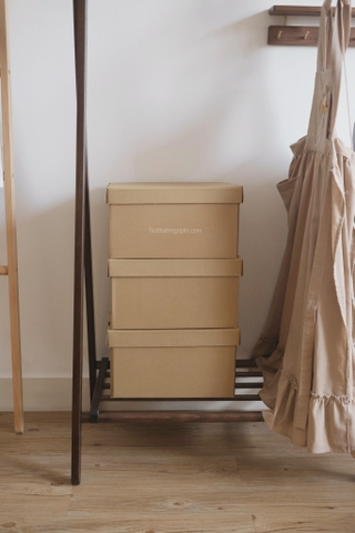 Set 3 hộp giấy lưu trữ - lớn 56.2x37x36cm