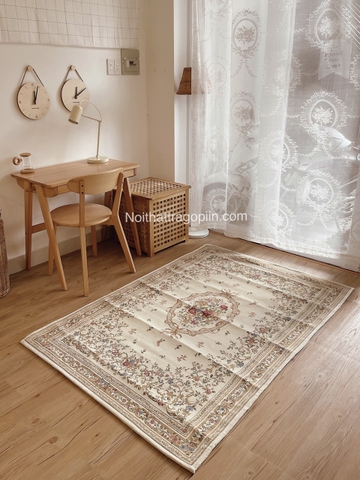 Thảm vintage chữ nhật