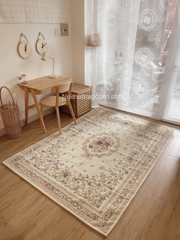 Thảm vintage chữ nhật