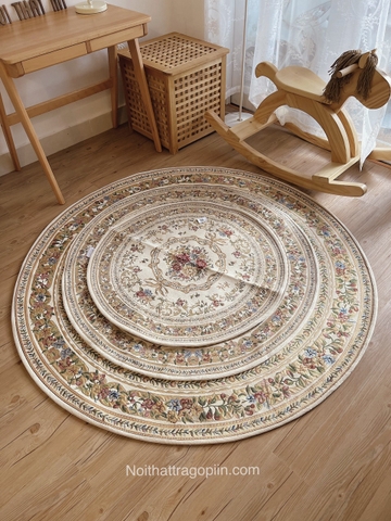Thảm vintage tròn - 160cm