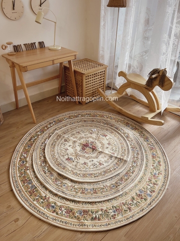 Thảm vintage tròn - 160cm