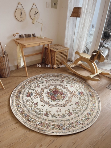 Thảm vintage tròn - 160cm