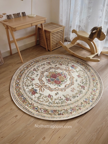 Thảm vintage tròn - 160cm