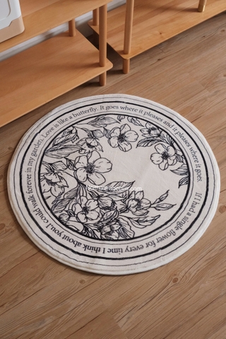 Thảm tròn Bắc Âu 05