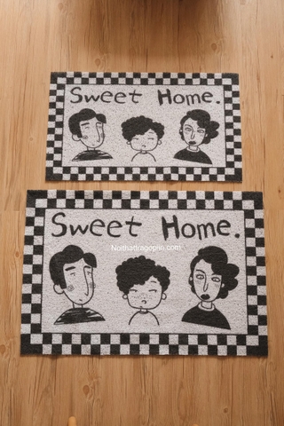 Thảm nhựa - gia đình