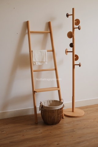 Thang gỗ 03 có đợt kệ 51x158cm