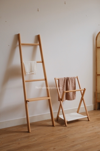 Thang gỗ 03 có đợt kệ 51x158cm