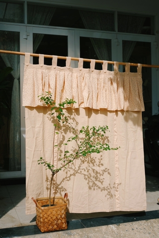 Rèm 13 vintage vải linen