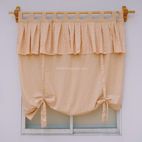 Rèm 13 vintage vải linen