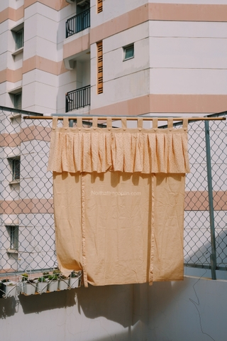Rèm 13 vintage vải linen