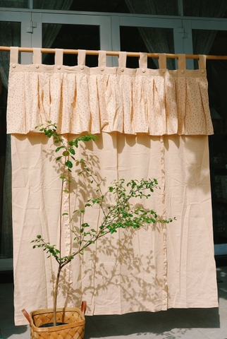 Rèm 13 vintage vải linen
