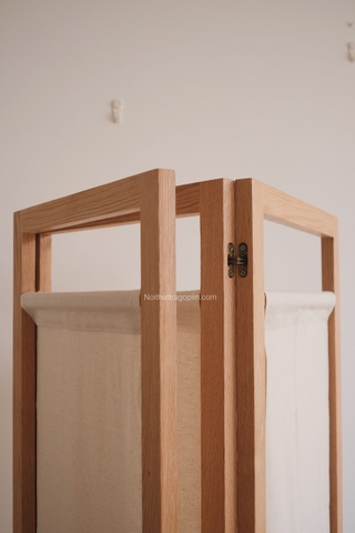 Mành 02 khung gỗ, vải bố