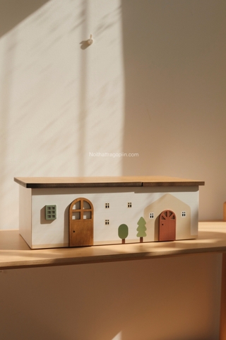 Nhà gỗ lưu trữ khẩu trang