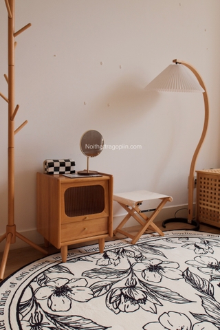 Thảm oval Bắc Âu 05