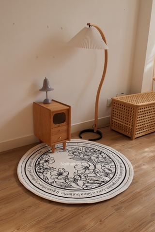 Thảm tròn Bắc Âu 05