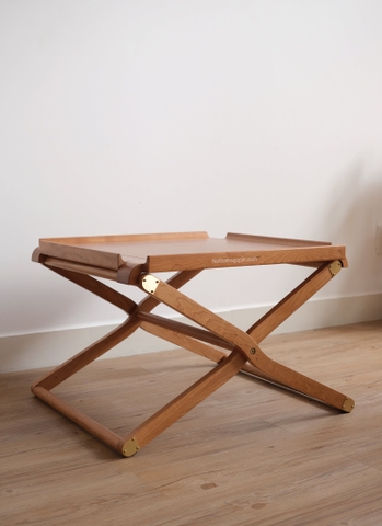 Bàn cà phê gấp gỗ anh đào