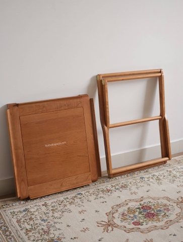 Bàn cà phê gấp gỗ anh đào