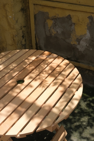 Bàn gấp ngoài trời D70 cao 70cm