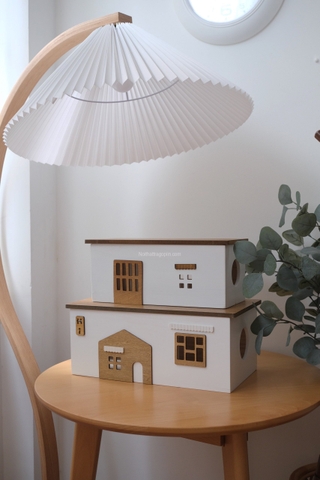 Nhà gỗ để giấu ổ cắm 01