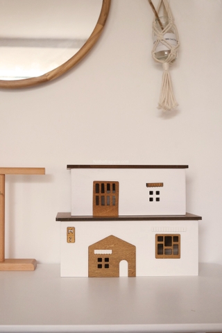 Nhà gỗ để giấu ổ cắm 01