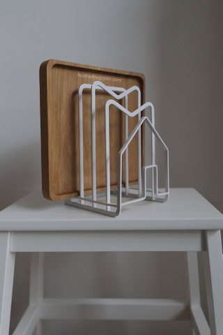 Kệ gác nắp nồi 14.5x12cm cao 21.5cm