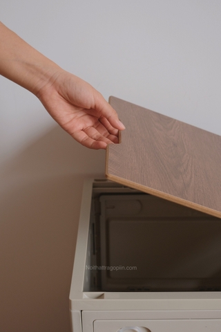 Hộp lưu trữ dã ngoại - xanh lớn