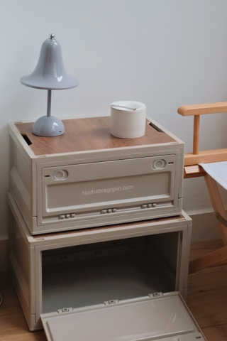 Hộp lưu trữ dã ngoại - xanh lớn