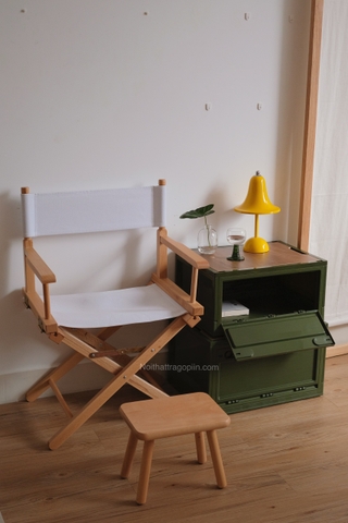 Hộp lưu trữ dã ngoại - xanh lớn