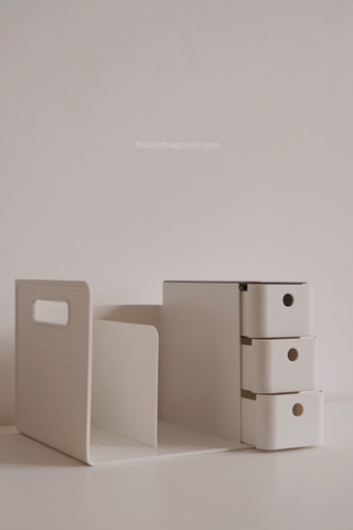 Hộp lưu trữ để bàn 01 có ngăn kéo