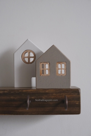 Móc treo chìa khoá 01 - ngôi nhà