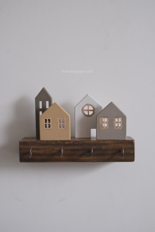 Móc treo chìa khoá 01 - ngôi nhà