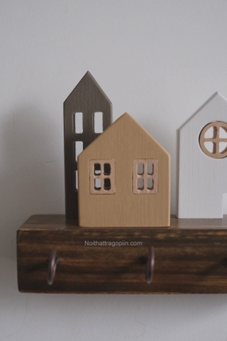 Móc treo chìa khoá 01 - ngôi nhà