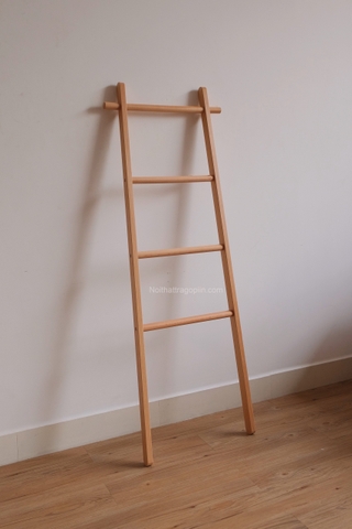 Thang gỗ 04 ngang 53cm cao 151cm