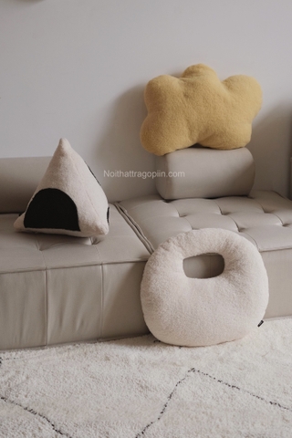 Gối sofa caro/chấm bi