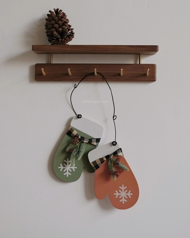 Set găng tay treo trang trí noel