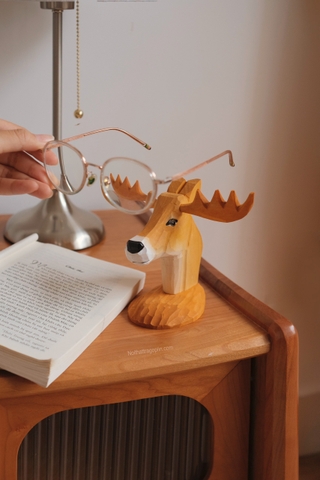 Giá đỡ mắt kính chạm khắc thủ công