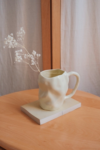 Bình gốm 12 có tay cầm