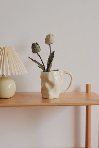 Bình gốm 12 có tay cầm