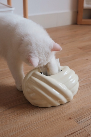 Hộp khăn giấy - hình cuộn len