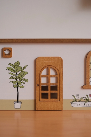 Nhà gỗ giấu ổ cắm 02