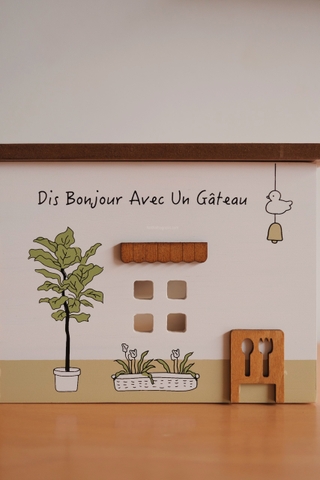 Nhà gỗ giấu ổ cắm 02