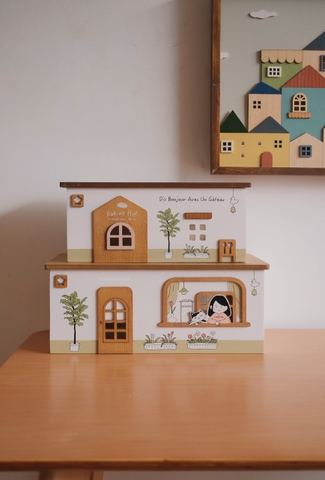 Nhà gỗ giấu ổ cắm 02