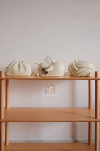 Hộp khăn giấy Điện thoại Pear 20x26cm cao 12cm