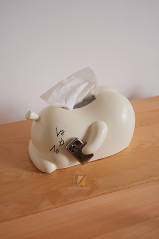 Hộp khăn giấy Điện thoại Pear 20x26cm cao 12cm