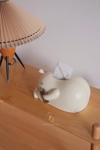 Hộp khăn giấy Điện thoại Pear 20x26cm cao 12cm