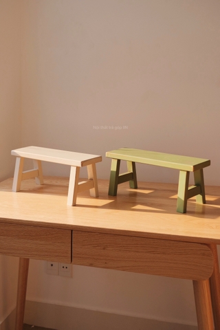 Giá đỡ hình băng ghế gỗ