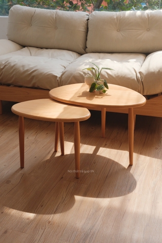 Bàn trà 06 - hình oval - lớn